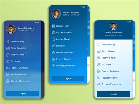 Mobile Menu with Hamburger .